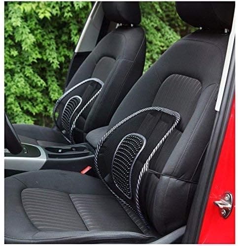 Universal Chair Lumbar, Back Support Spine Posture Correction Back Pillow, Car Seat Office Chair Massage Back Lumbar, Ventilate Mesh Car Seat Chair Back Cushion,