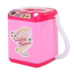 Mini Makeup Brush Cleaner Device, Mini Child Washing Machine Toy, Portable Automatic Cute Cosmetic Powder Puff Washing Machine, Makeup Brushes Cleaner