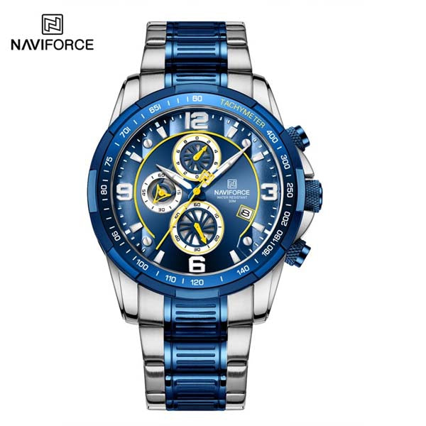 Naviforce - 8020 Fortuitus Chronograph Men Watch - Blue