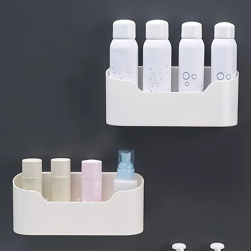 Compact Wall Hanging Organizer, Multipurpose Cabinet Door Seasoning Storage Holder, Home Remote Control Sundries Holder, Wall Mounted Operitacx Storage Box, Under Sink Drawer Shelf Bathroom Organizer