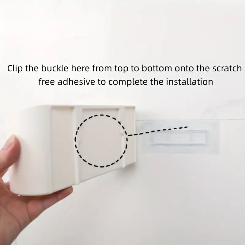 Compact Wall Hanging Organizer, Multipurpose Cabinet Door Seasoning Storage Holder, Home Remote Control Sundries Holder, Wall Mounted Operitacx Storage Box, Under Sink Drawer Shelf Bathroom Organizer