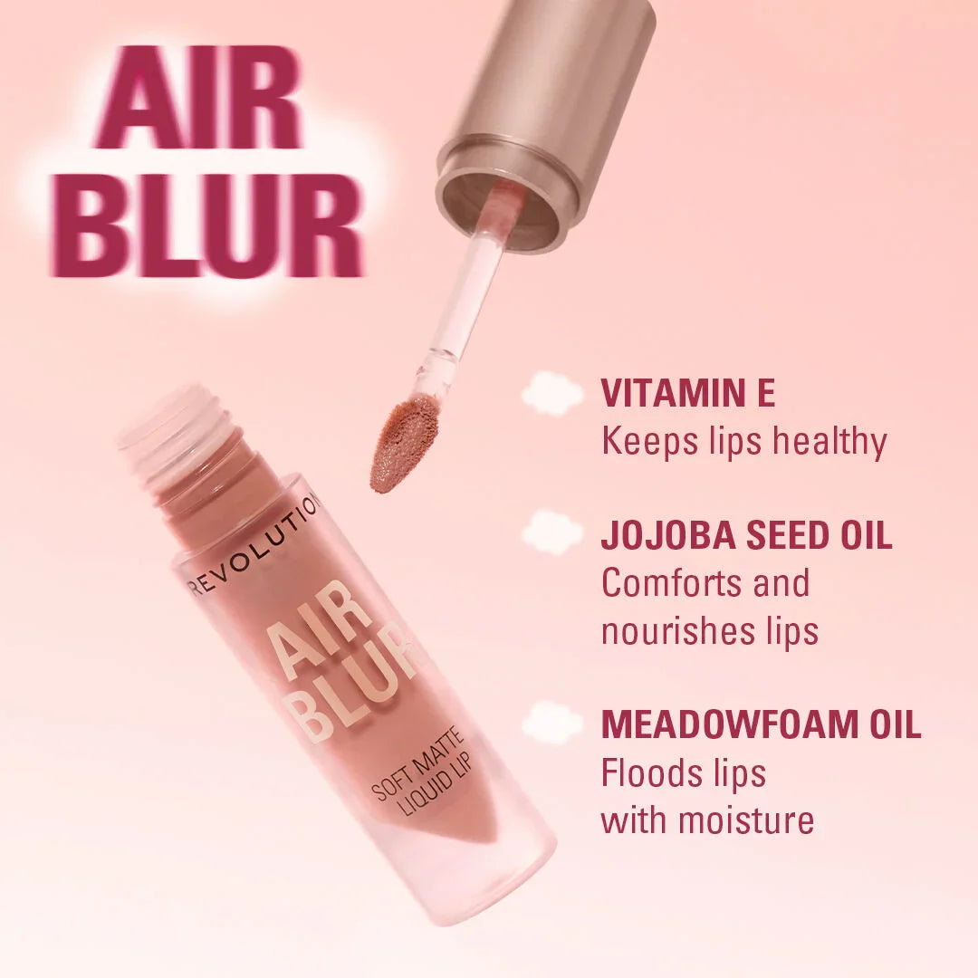 Revolution Air Blur Matte Liquid Lipstick Siren
