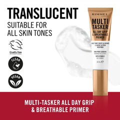 Rimmel -  Multi-Tasker All Day Grip & Breathable Primer