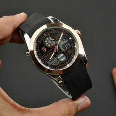 RLX - Special Edition - Dual Time - Rubber Strap - S-712 - Dials Watches