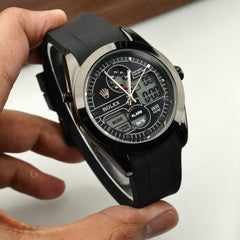 RLX - Special Edition - Dual Time - Rubber Strap - S-715 - Dials Watches