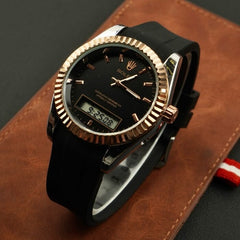 RLX - Special Edition - Dual Time - Rubber Strap - S-717 - Dials Watches