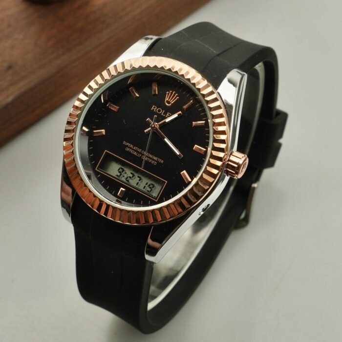RLX - Special Edition - Dual Time - Rubber Strap - S-717 - Dials Watches