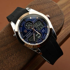 RLX - Special Edition - Dual Time - Rubber Strap - S-722 - Dials Watches