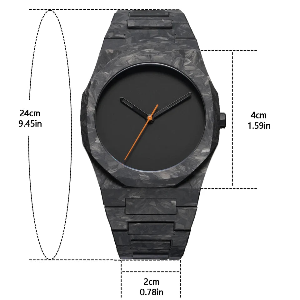 Black  And White Arabic Aura Watch