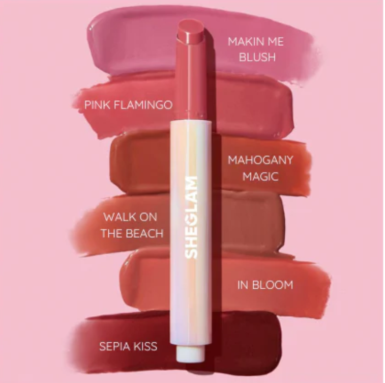Shein - SHEGLAM Pout-Perfect Shine-Sepia Kiss