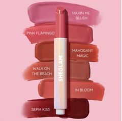 Shein - SHEGLAM Pout-Perfect Shine-Sepia Kiss