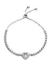 Shein - 1pc Minimalist Square Pointer Quartz Watch & 1pc Bracelet