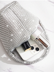 Shein - Glitter Bling, Sequin, Luxury, Shiny Mini Novelty Bag Rhinestone