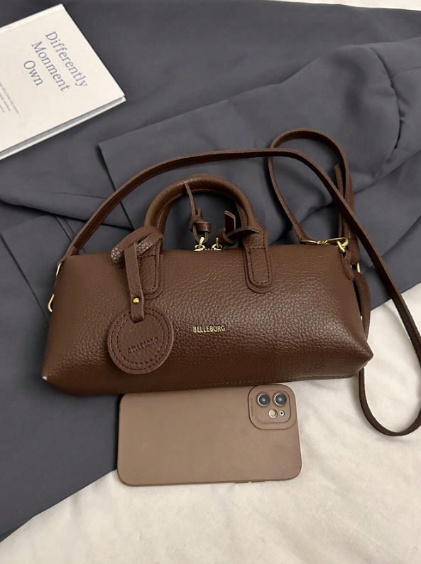 Shein - Elegant Versatile Lichee Embossed Retro Women Handbag