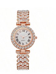 Shein - A Popular Alloy Material Fashionable Retro Diamond Inlaid