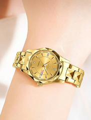 Shein - NARY 1pc Casual Elegant Women Quartz Watch