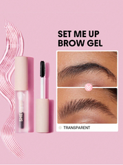 Shein - SHEGLAM Set Me Up Brow Gel Long Lasting Waterproof Clear Eyebrow Gel