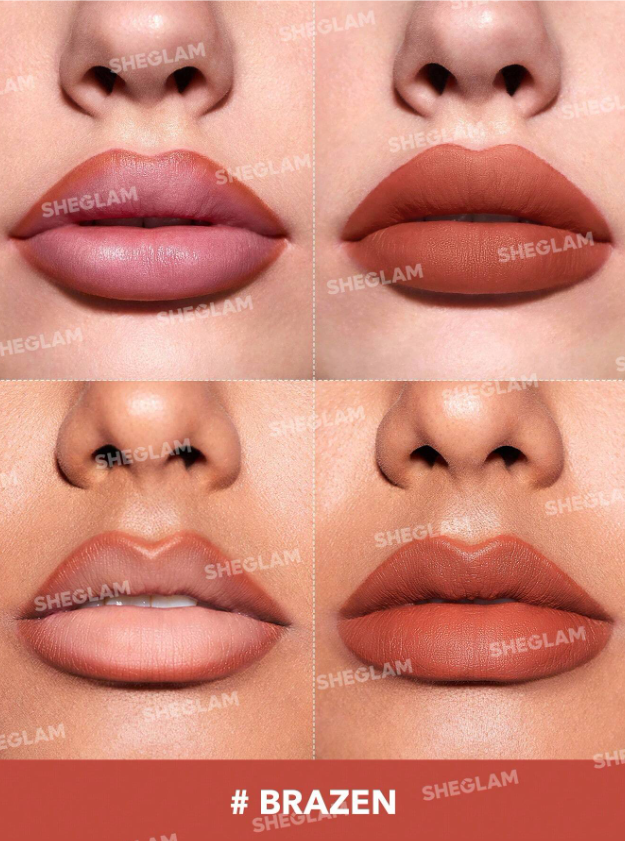 Shein - SHEGLAM So Lippy Lip Liner-Creamy Matte Lip Liner Pencil - Brazen