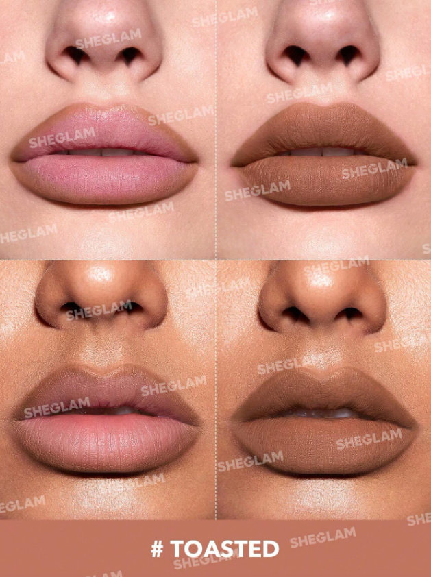 Shein - SHEGLAM So Lippy Lip Liner-Creamy Matte Lip Liner Pencil - Toasted