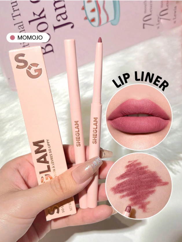 Shein - SHEGLAM So Lippy Lip Liner-Creamy Matte Lip Liner Pencil - Momojo