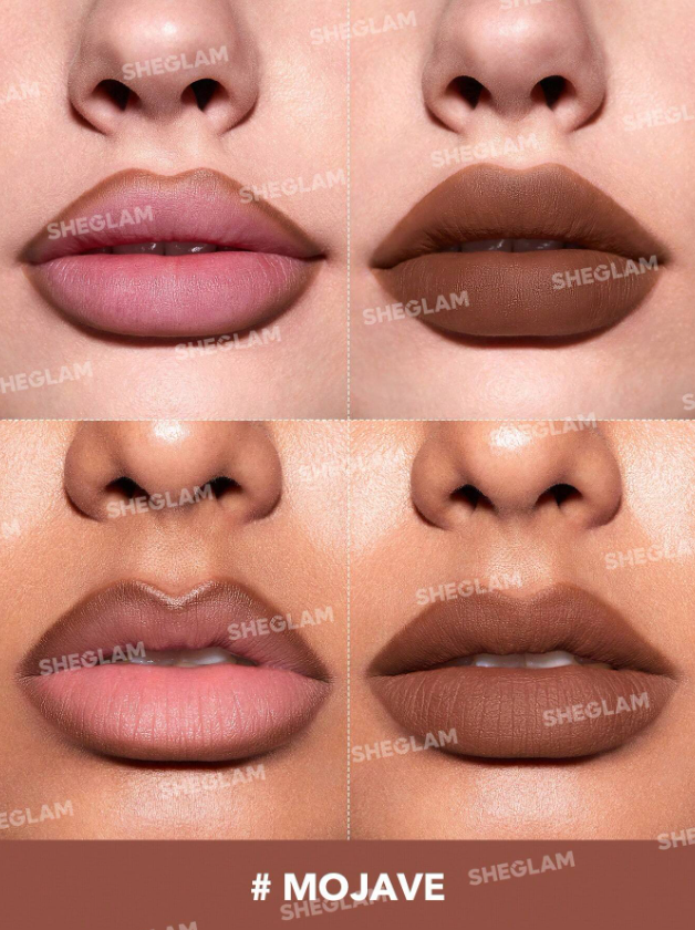 Shein - SHEGLAM So Lippy Lip Liner-Creamy Matte Lip Liner Pencil - Mojave