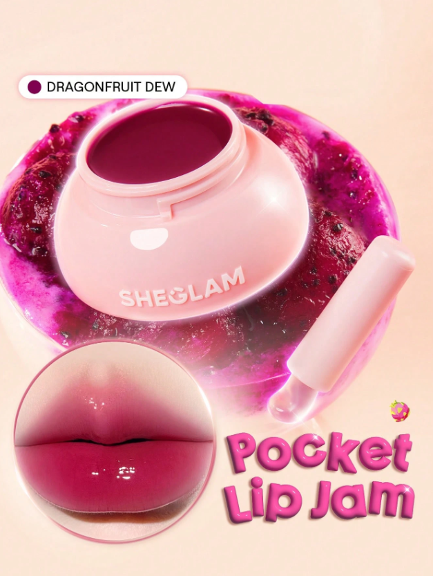 Shein - SHEGLAM Hydra Jelly Pocket Lip Jam- Dragon Fruit Dew