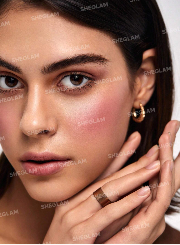 Shein - SHEGLAM Divine Flush Matte Blush Powder - Insta Flame