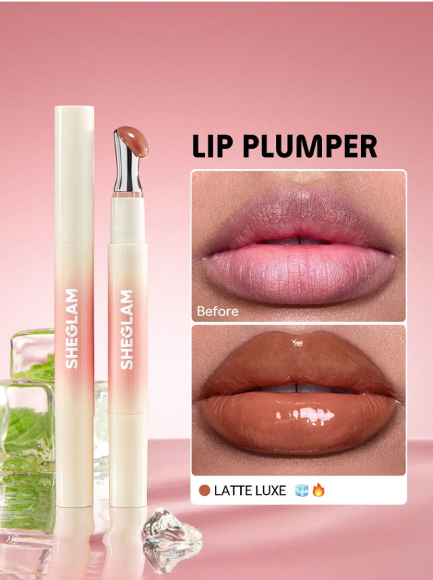 Shein - SHEGLAM Bold Booster Lip Plumper - Latte Luxe
