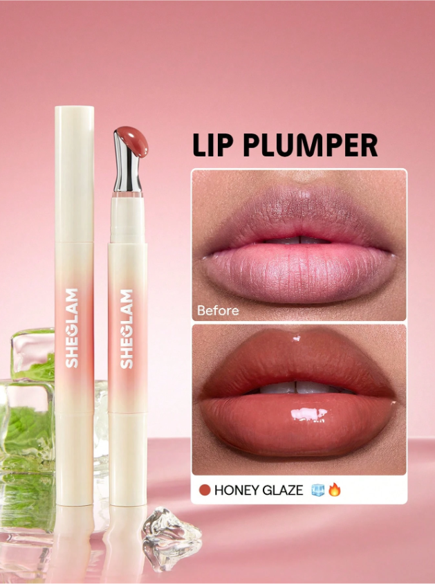 Shein - SHEGLAM Bold Booster Lip Plumper - Honey Glaze