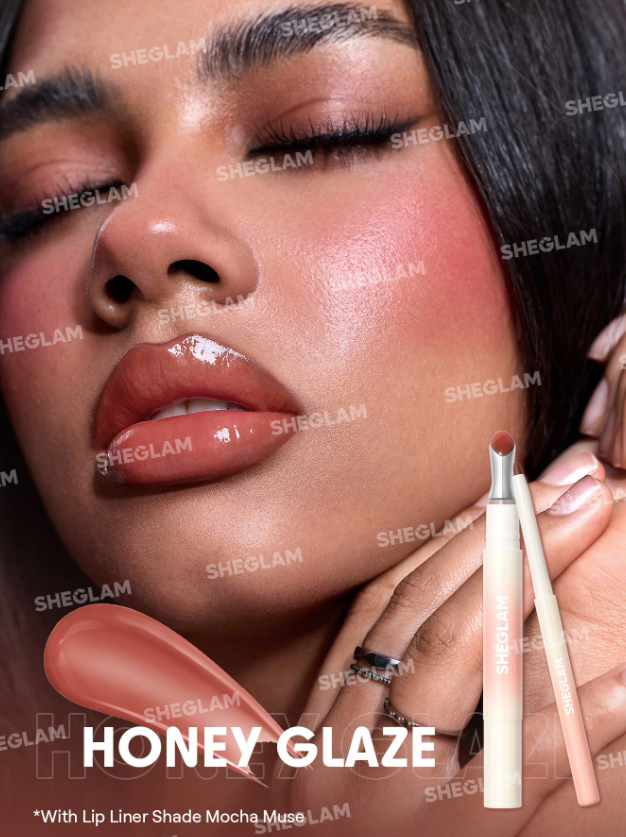 Shein - SHEGLAM Bold Booster Lip Plumper - Honey Glaze