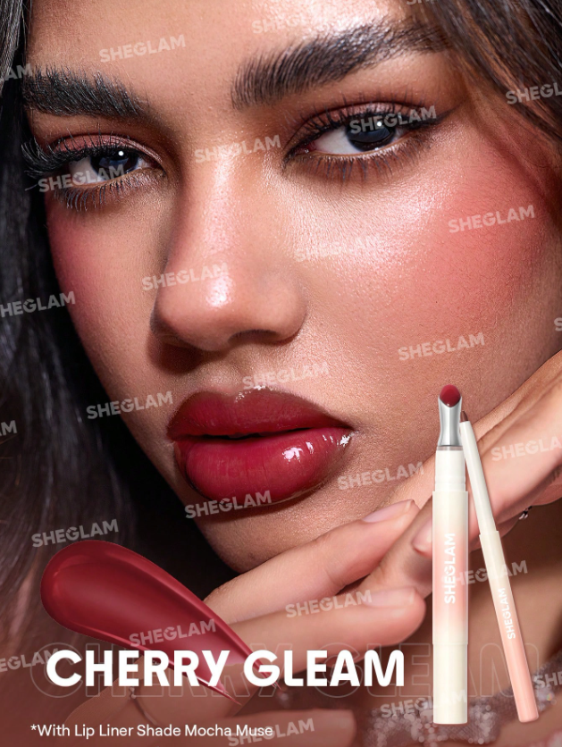 Shein - SHEGLAM Bold Booster Lip Plumper - Cherry Gleam