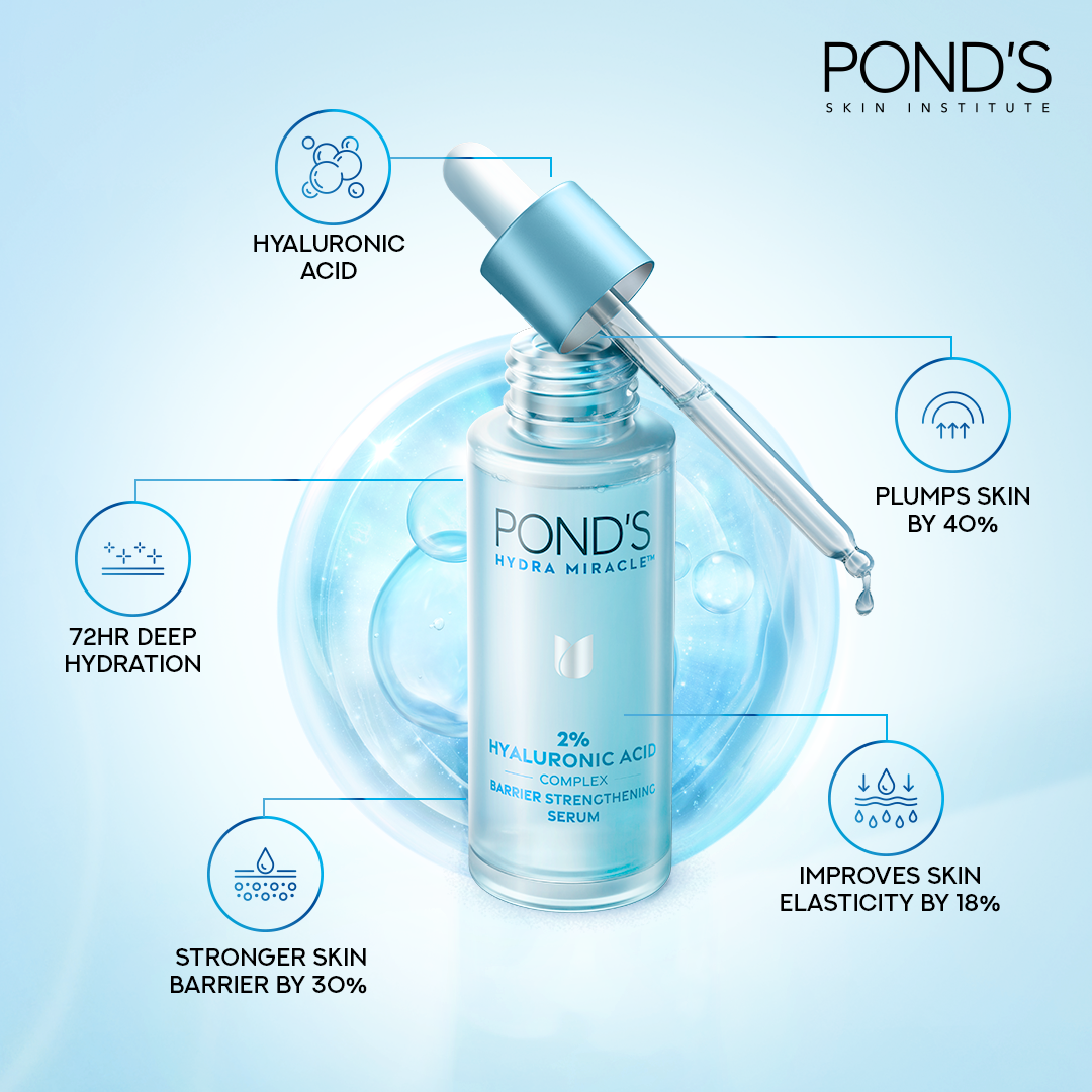POND'S - Hydra Miracle Barrier Strengthening Serum - 30ml