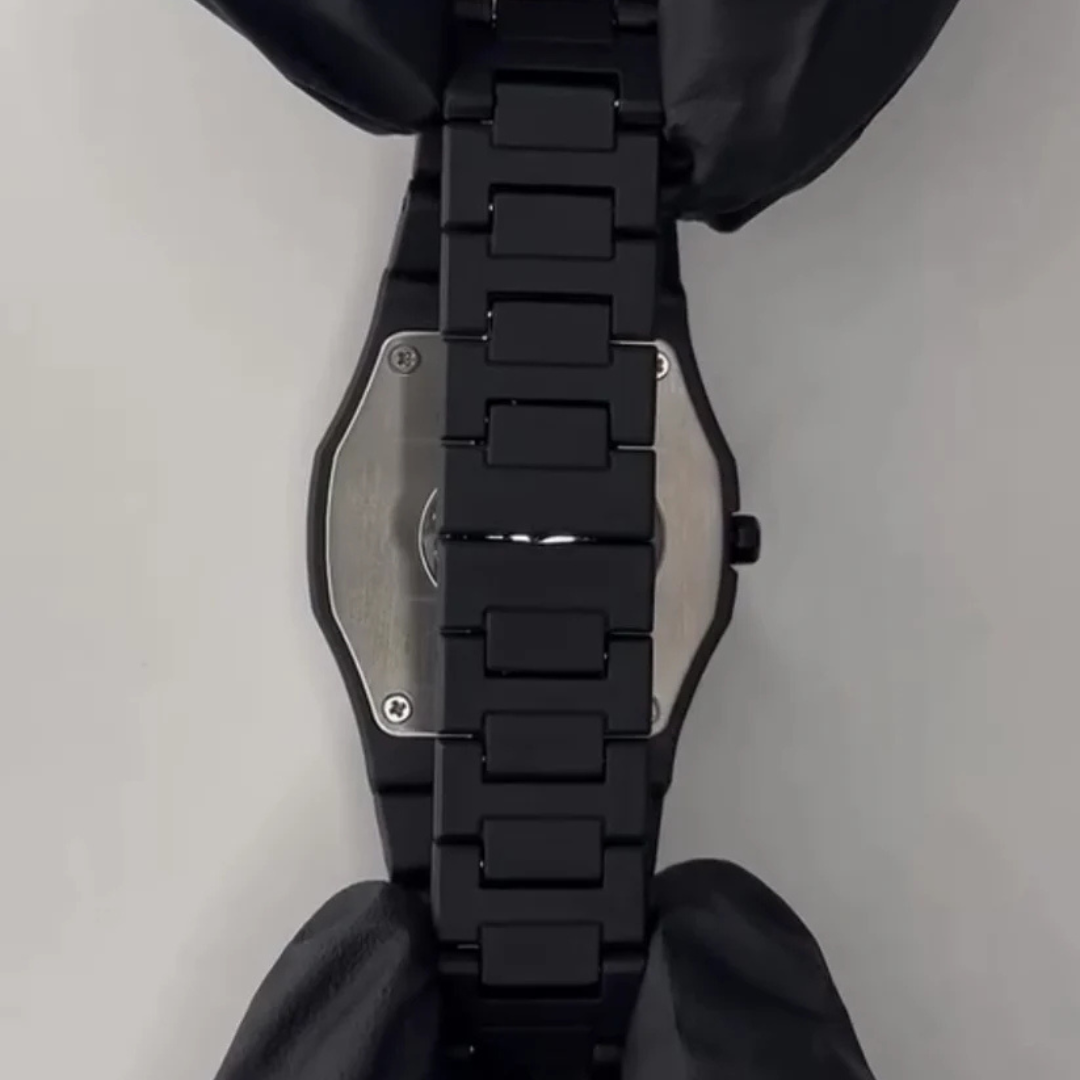 Black  And White Arabic Aura Watch