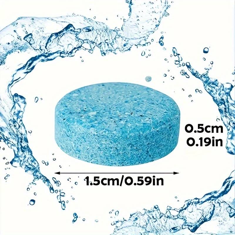 Set Of 12 Windshield Cleaning Tablet, Multifunctional Glass Cleaning Tabs, Home Toilet Cleaning Concentrated Tablets, Solid Effervescent Tablet, Auto Wiper Detergent Glass Cleaner, Multipurpose Washer Cleaner Tablet