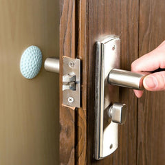 Set Of 6 Mute Wall Bumper, Wall Thickening Self Adhesive Wall Protector, Rubber Strong Gel Back Door Knob, Shockproof Crash Pad