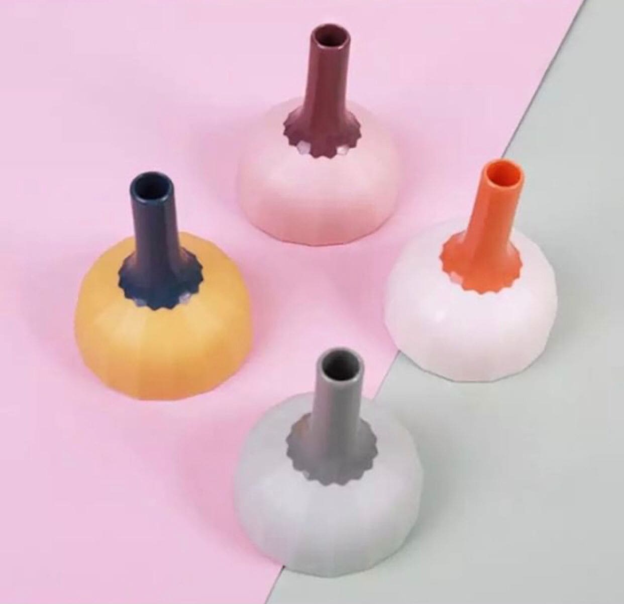 Mushroom Silicone Funnel, Multifunctional Leakproof Silicone Folding Funnel, Wide Mouth Liquid Funnel For Jars, Plastic Canning Funnels, Flask Filter For Oil Wine Water Spices, Mini Folding Oil Wine Funnel
