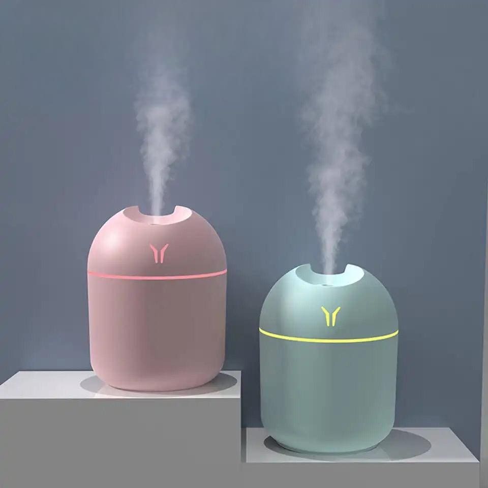 Butterfly Air Humidifier, Mini Ultrasonic Air Humidifier, Household Small Desktop Humidifier, Mini Aroma Oil Diffuse, USB Mist Maker, Mute Desktop Humidifier, LED Display Office Car Diffuser