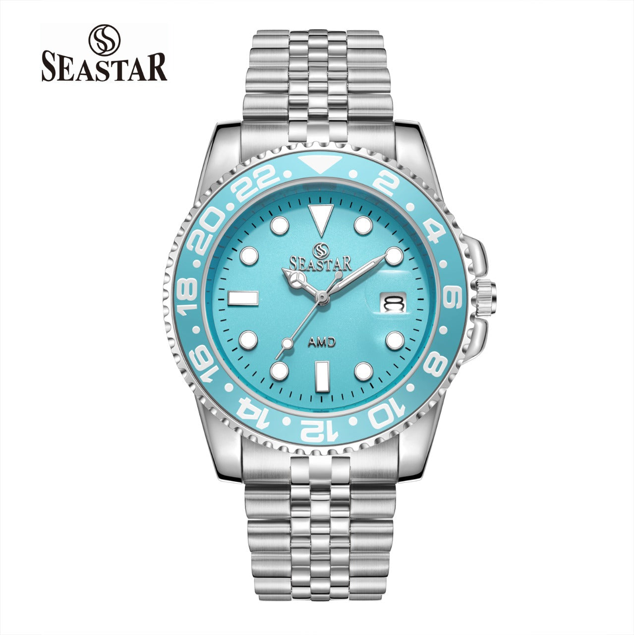 Seastar AMD5839M – Stainless Steel Men's Luxury Watch