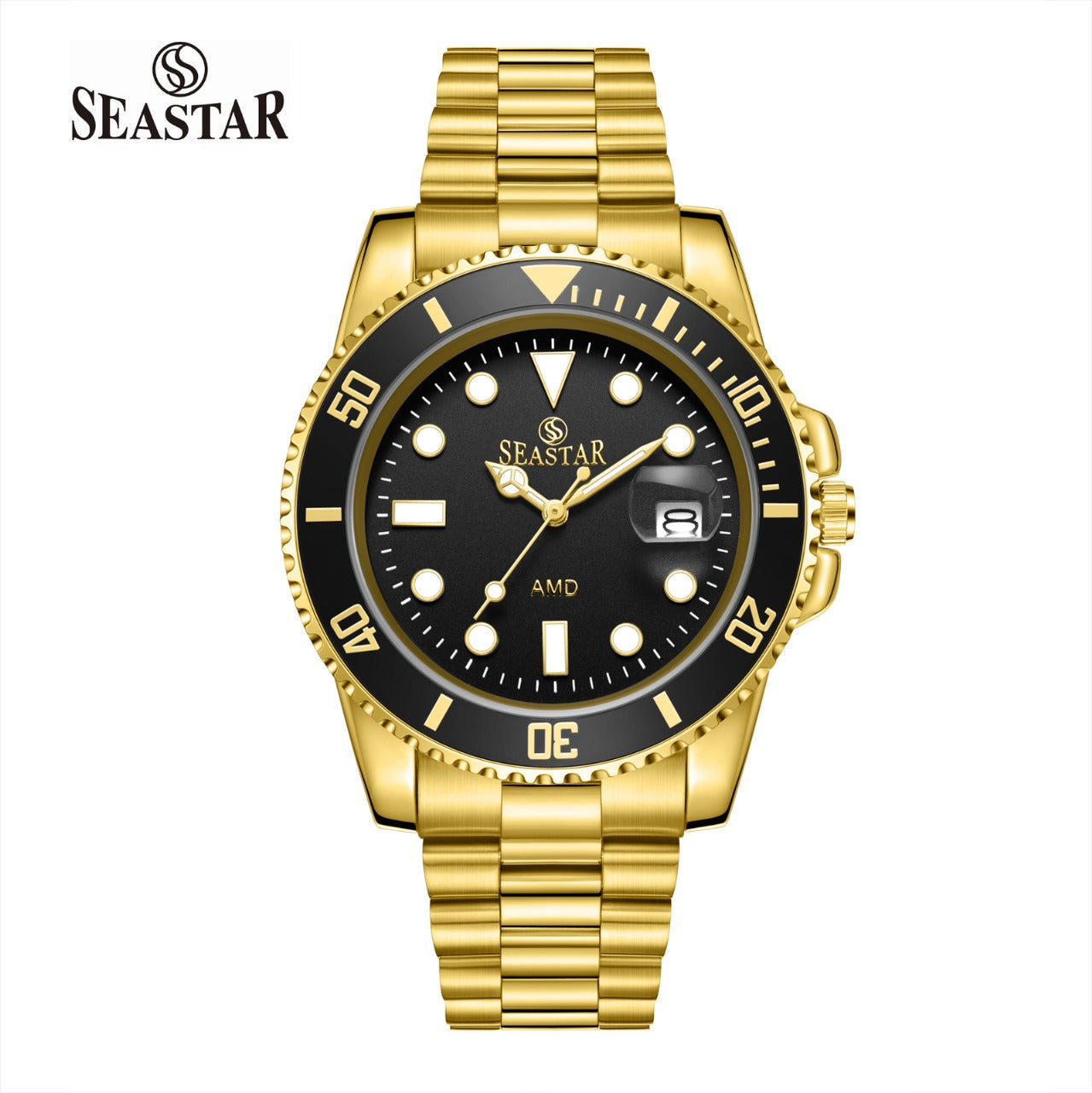 Seastar AMD5839M – Stainless Steel Men's Luxury Watch