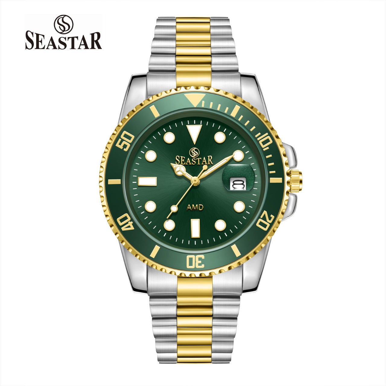 Seastar AMD5839M – Stainless Steel Men's Luxury Watch