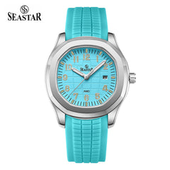 Seastar SS-2442M – Men's Sport Silicone Strap Casual Watch
