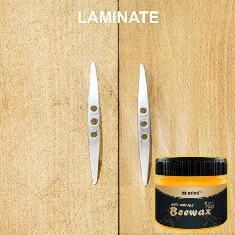 Beewax Wood Polish, Shining Polish for Wood & Furniture, Beewax Polish for Wood & Furniture, Multipurpose Natural Wood Wax, Home Cleaning Cleaner Tools, Natural Shine And Protection Cream, Organic Natural Pure Wax