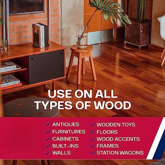 Beewax Wood Polish, Shining Polish for Wood & Furniture, Beewax Polish for Wood & Furniture, Multipurpose Natural Wood Wax, Home Cleaning Cleaner Tools, Natural Shine And Protection Cream, Organic Natural Pure Wax