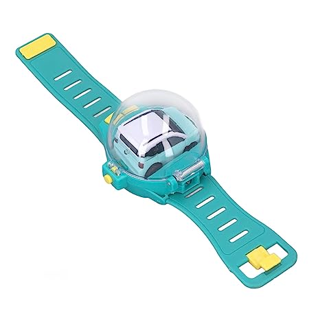 Mini Remote Control Watch Car, Silicon Strap Wrist Car Watch, Cute Wrist Racing Car Watch, Alloy RC Watch Car, Rechargeable RC Watch Car, Hand Controlled RC Car, Car Racing Toy For Kids