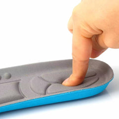 Shock Absorbing Insoles, Full Length Massage Cushion Insoles, Boot Replacement Inserts Shoe, Arch Support Heel Cushion, Unisex Foot Care, Foot Massage Breathable Shoe Soles, Relief Insoles for Working Daily Use, Comfortable Replacement Shoe Insole