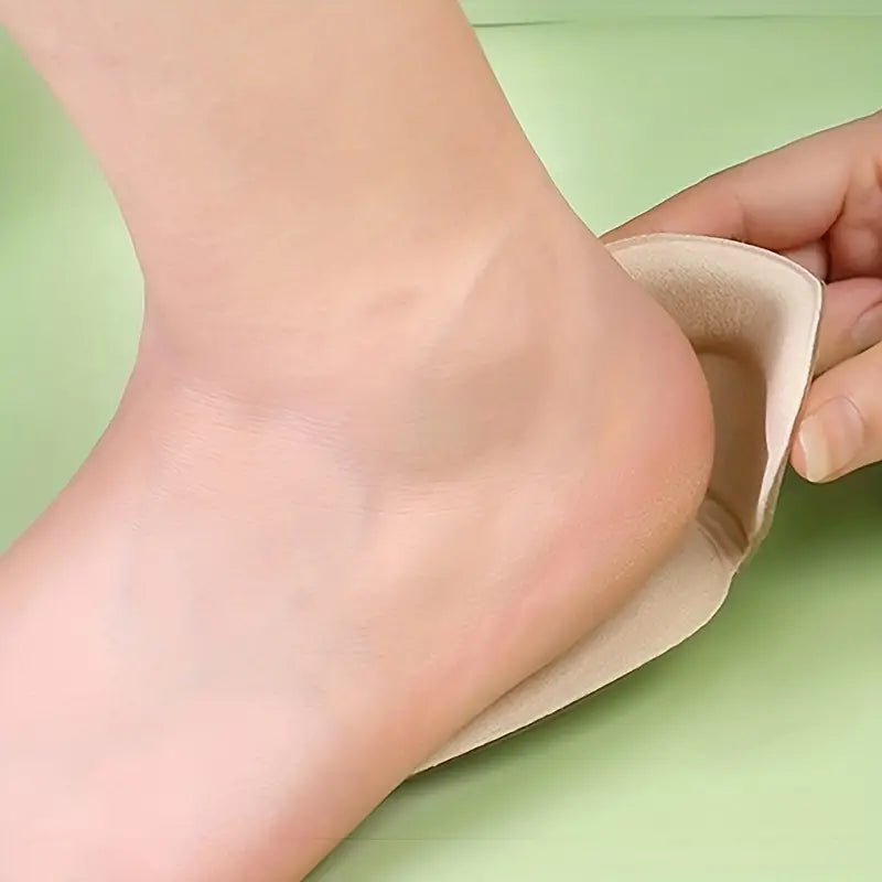 T Shaped Shoe Grip, Pain Relief Shoe Size Reducer, Half Cushion Heel Inserts Shoe Pad, Adjustable Antiwear Feet Shoe Insole, Shoe Insoles Heel Protector Sticker Insole, Shoes Sponge Dispensing Shoe Cushion, Self-Adhesive Protects Heel Shoes