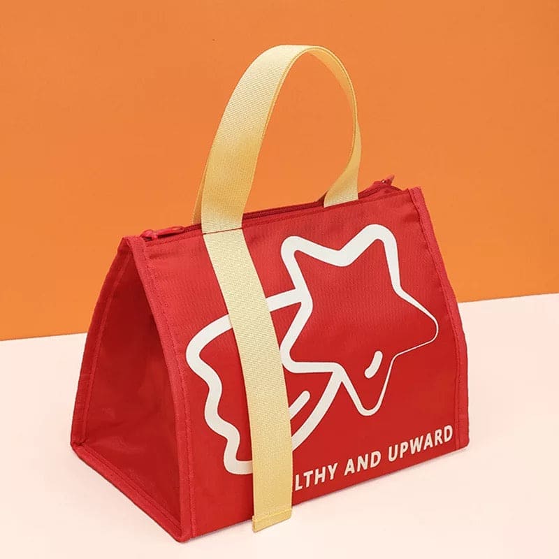 Cartoon Portable Thermal Lunch Bags For Food Storage, Waterproof Handbag, Travel Picnic Pouch Insulated Cooler Bento Bag