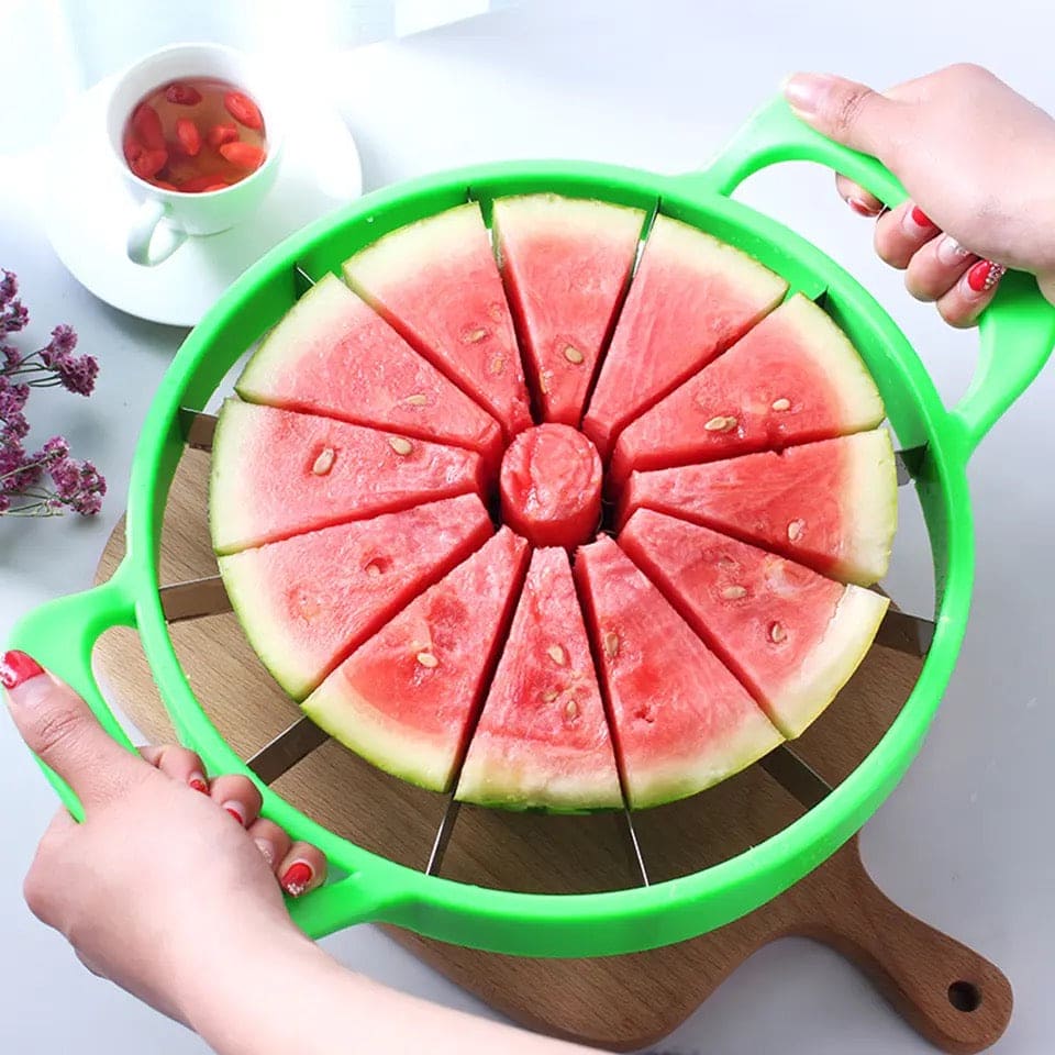 Stainless Steel Watermelon Cutter, Watermelon Slicer, Fruit and Vegetable Cutter