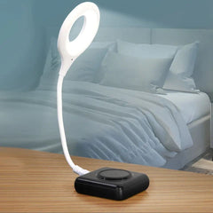 Smart Voice Control Night Light, Dormitory Bedside Lamp, Eye Protection Saving Energy Desk Lamp, Freely Foldable Desk Lamp, USB Reading Table Lamp, Ring Eye Care Led Light, Study Reading Night Light
