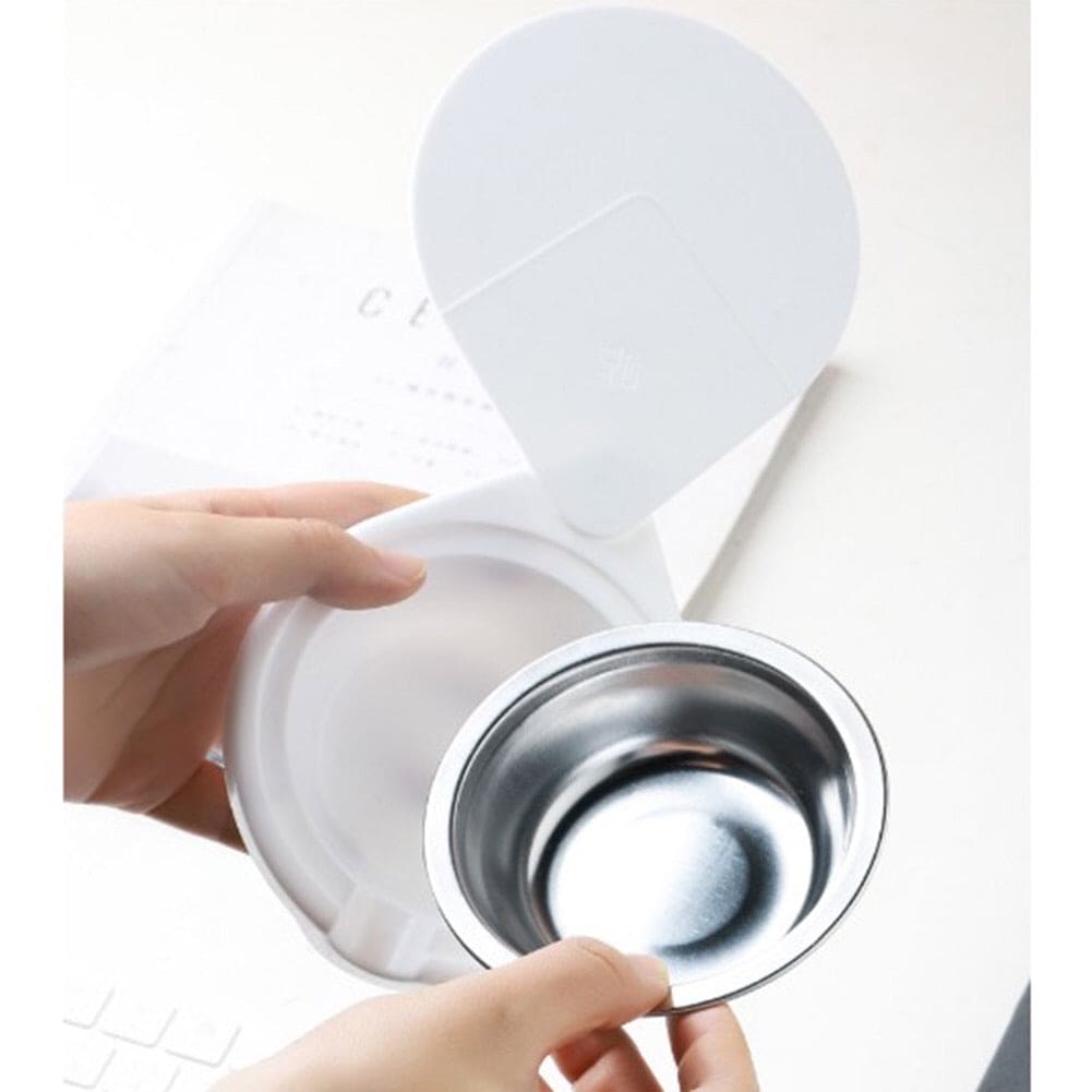 Stainless Steel Undertale Ashtray, Rotatable Self Adhesive Ashtray